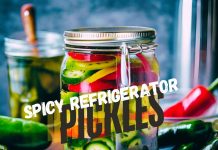Spicy Refrigerator Pickles