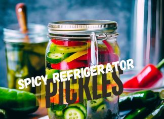 Spicy Refrigerator Pickles